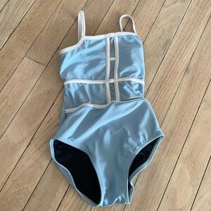 Kids Swimwear One-Piece in Light Blue